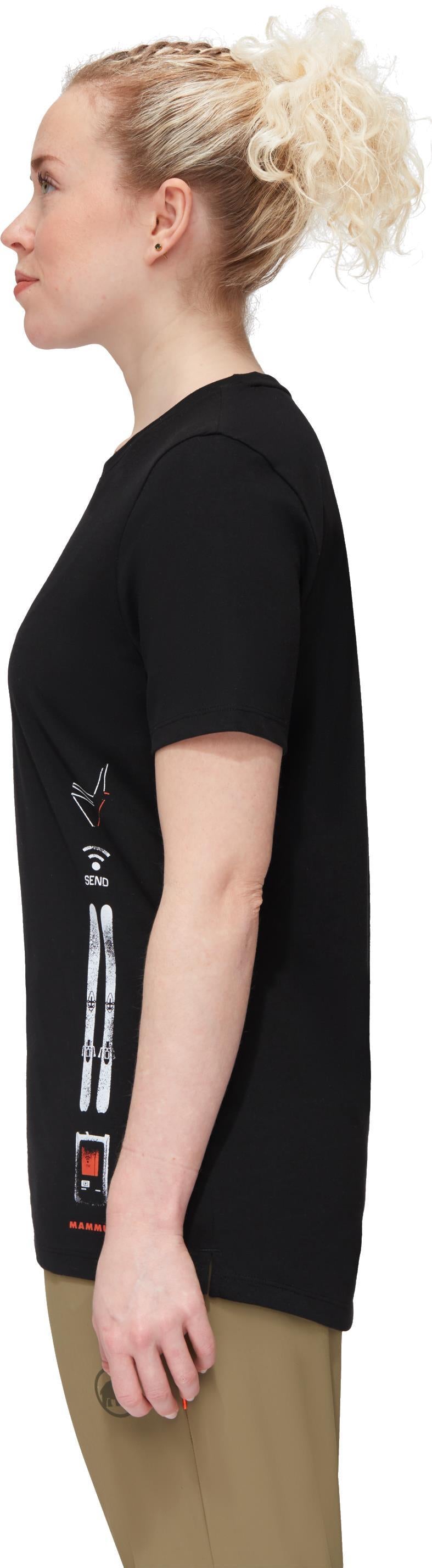 Mammut Core T-Shirt Snow - Womens - Black 4