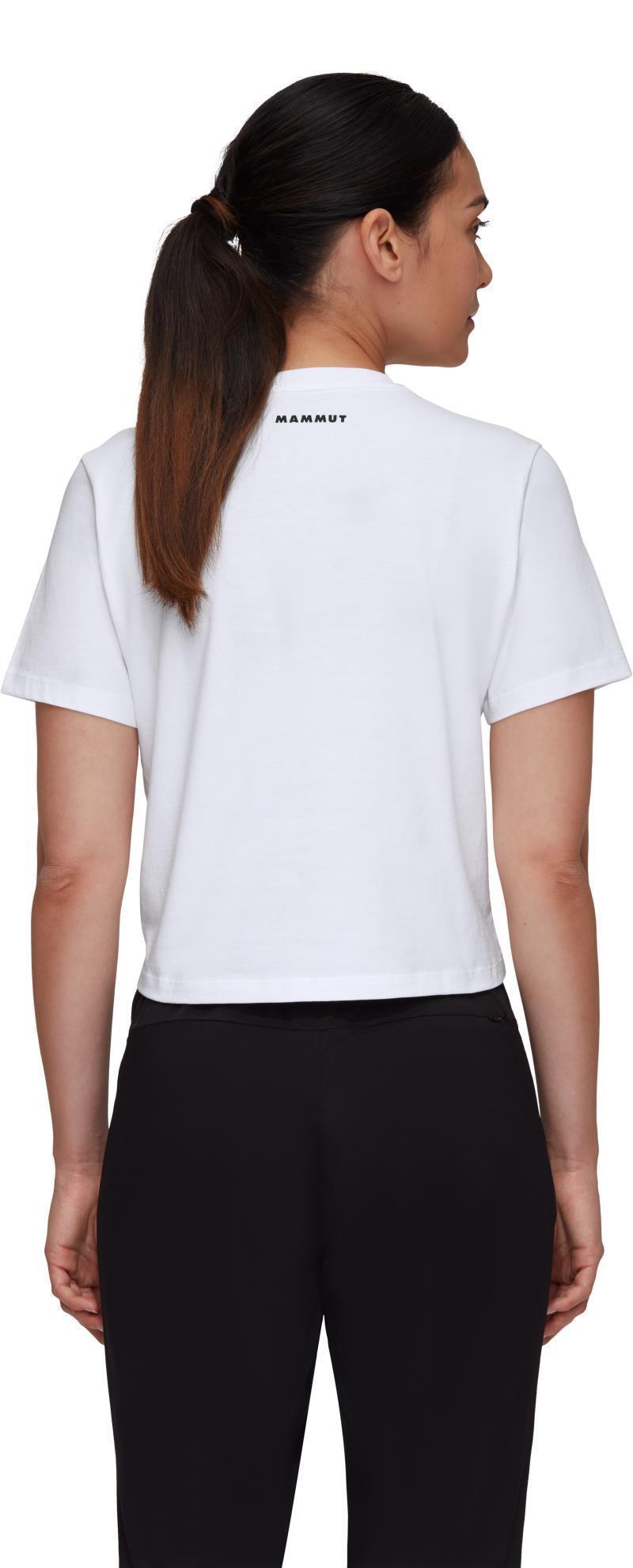 Massone T-Shirt Cropped Patch - Womens - White 4