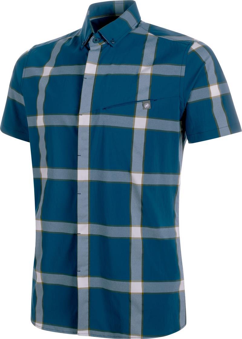Mountain Shirt - Mens - Poseidon / Dark White / Olive 1