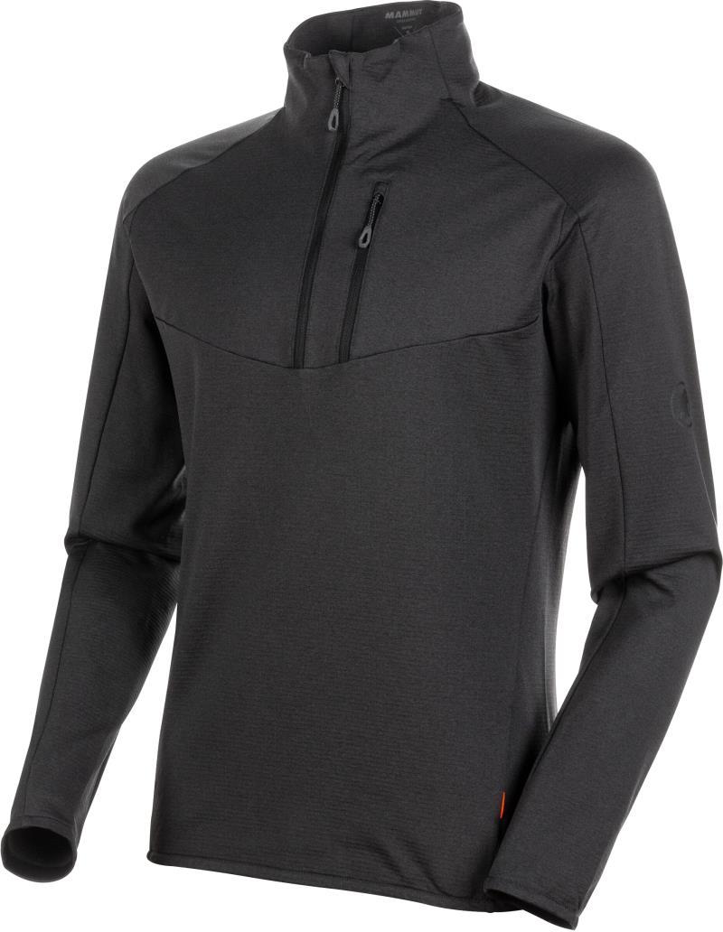 Nair ML Half Zip Pullover - Mens - Black Melange 1