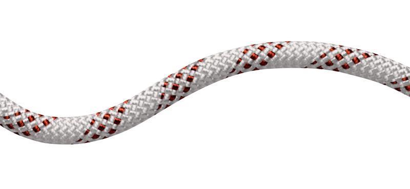 Performance Static 11mm x 50m (Sold p/mtr) - White / Red 1