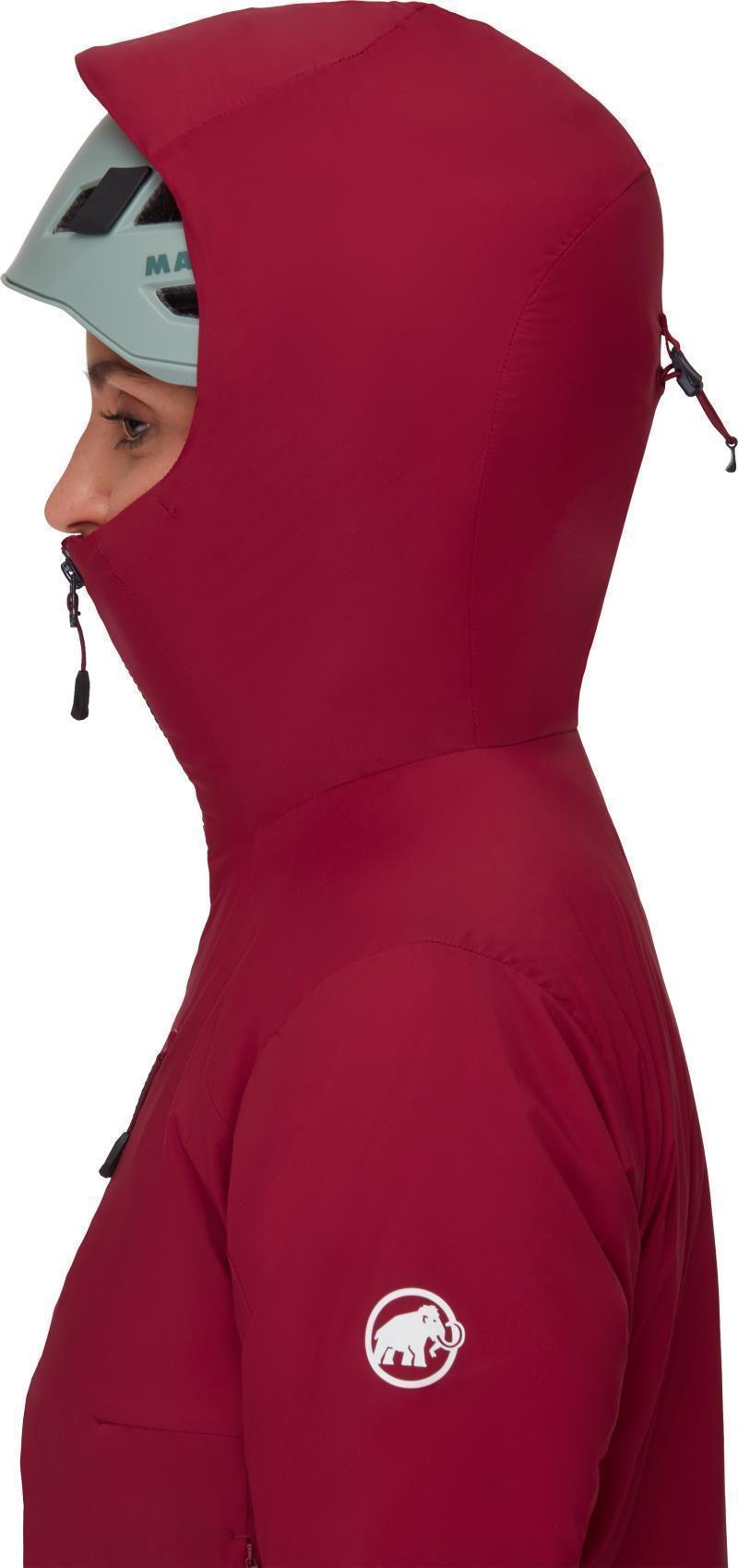 Rime IN Flex Hooded Jacket - Womens - Blood Red 5