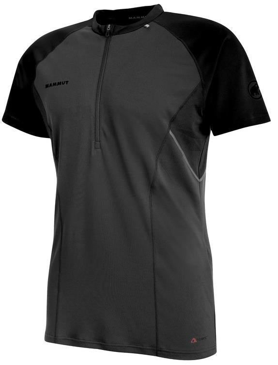 Sertig Half Zip T-Shirt - Mens - Graphite / Black 1