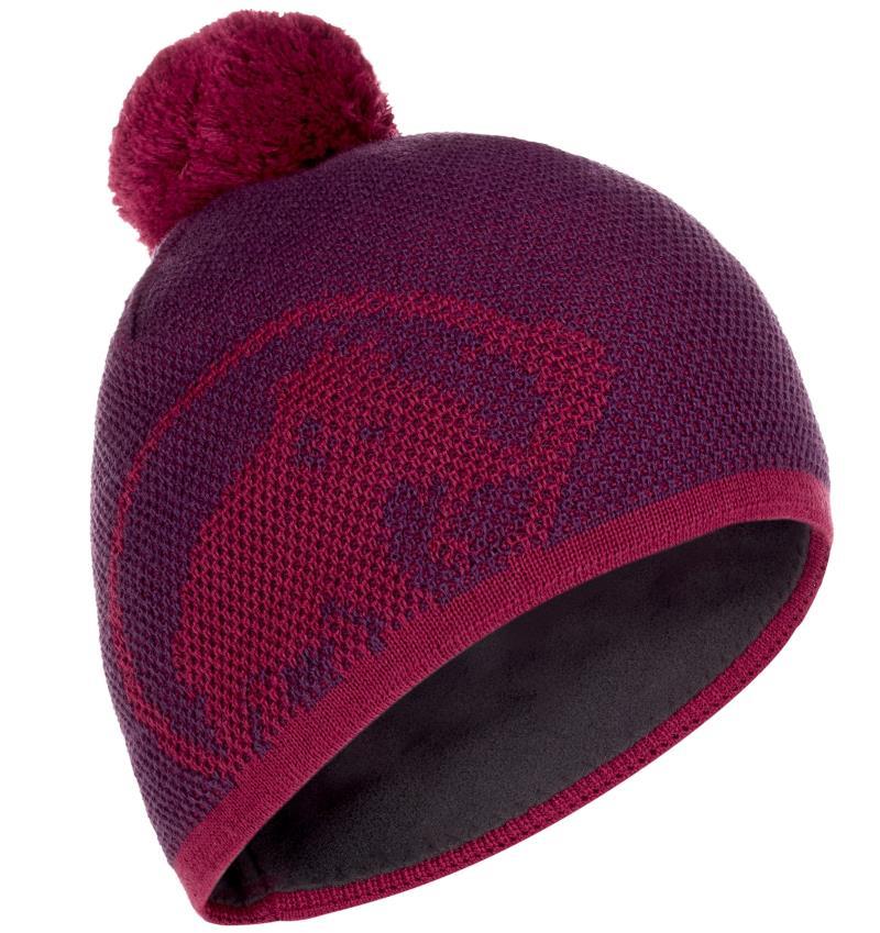 Snow Beanie - Grape / Beet 1