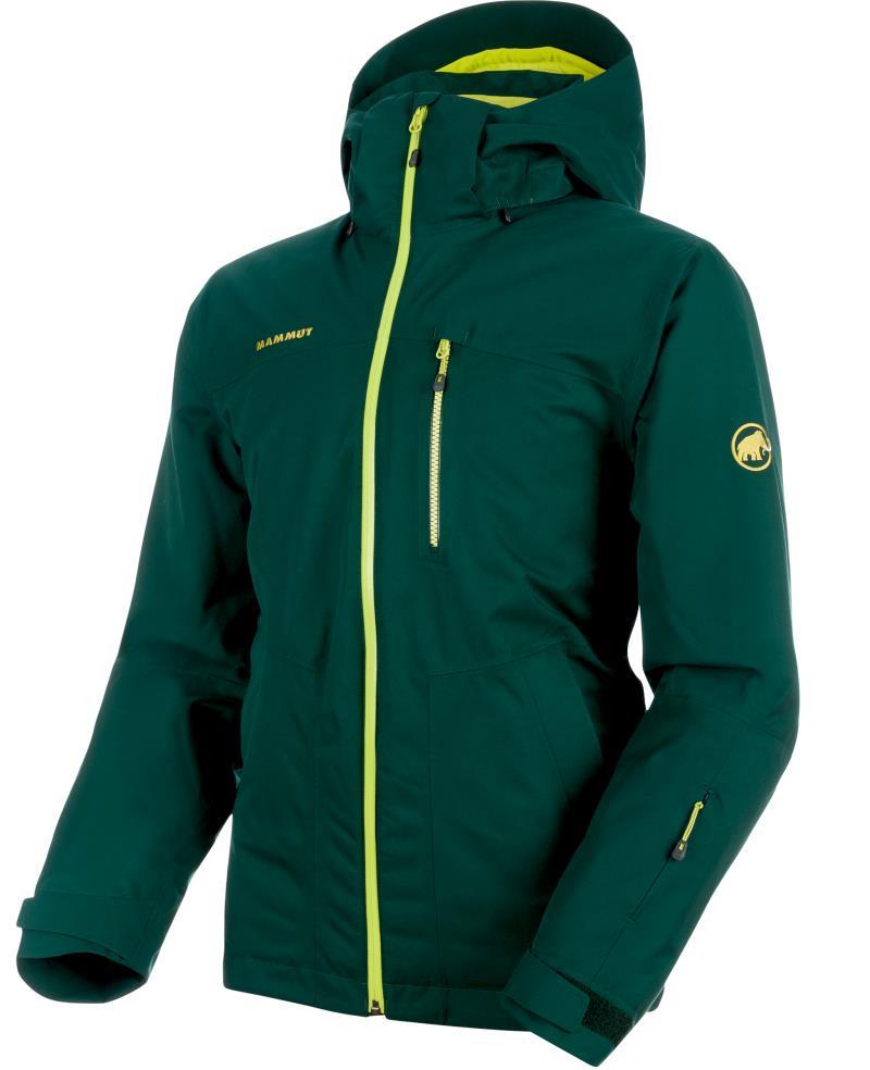 Stoney GTX Thermo Jacket - Mens - Dark Teal / Canary 1