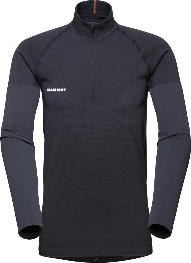 Trift Half Zip LS - Mens - Black 1