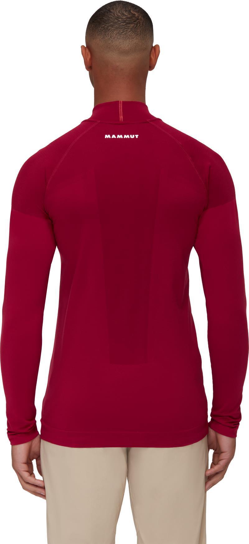 Trift Half Zip LS - Mens - Blood Red 4
