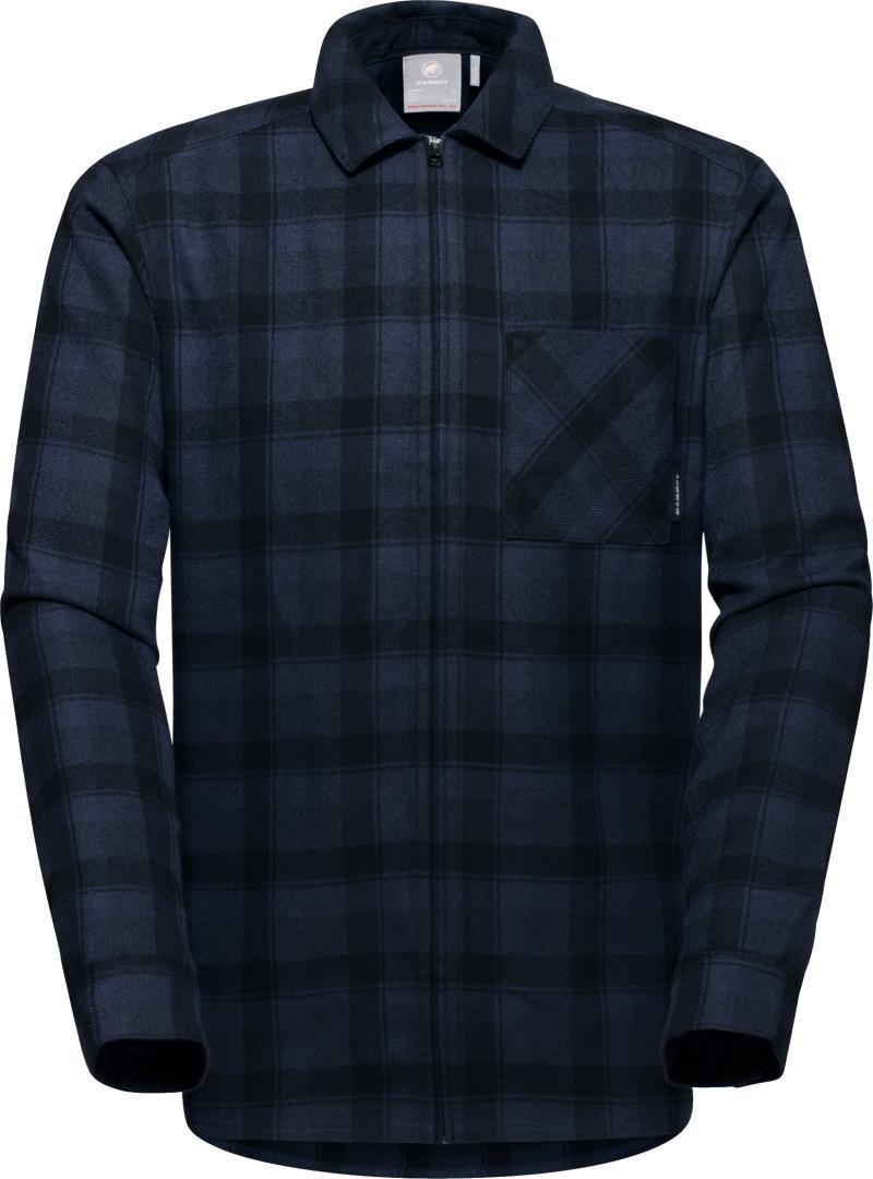 Winter Zip LS Shirt - Mens - Black / Marine 1