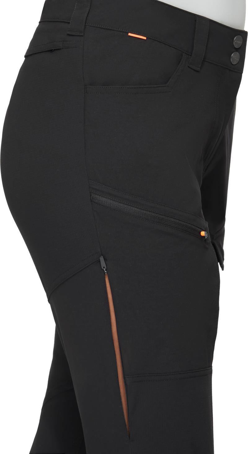 Zinal Hybrid Pants, Short - Womens - Black 6