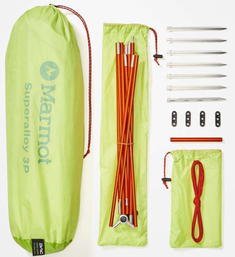 Superalloy 3P Tent - Green Glow 6