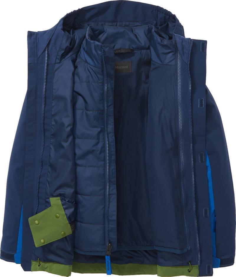 Terrain Component Jacket - Kids - Arctic Navy / Dark Azure 2
