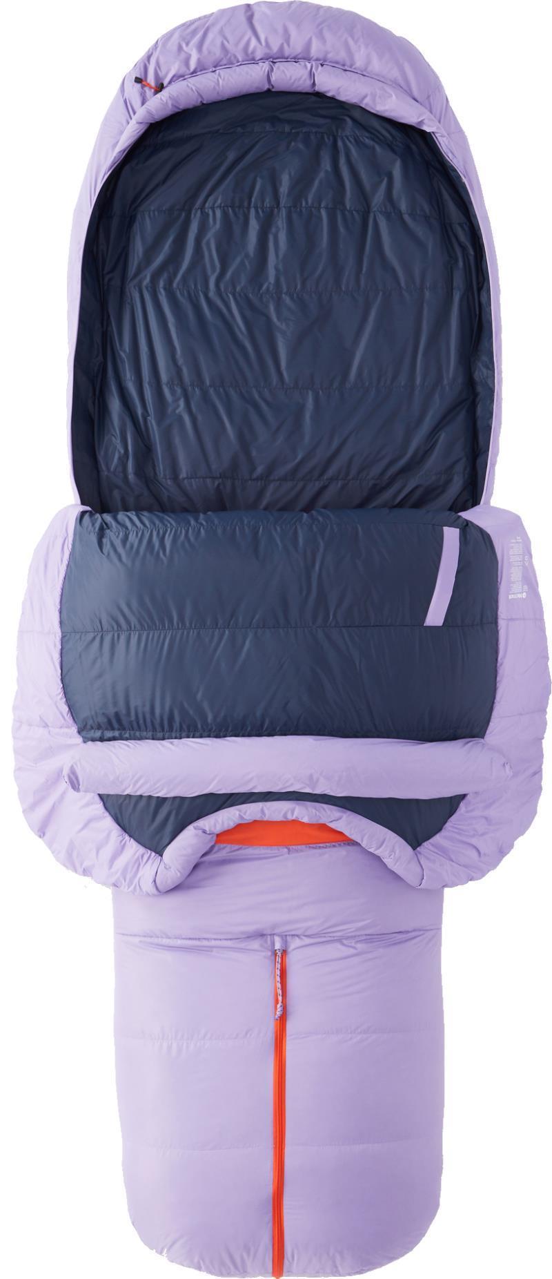Teton, Reg, -9C / 15F - Womens - Paisley Purple / Arctic Navy 3