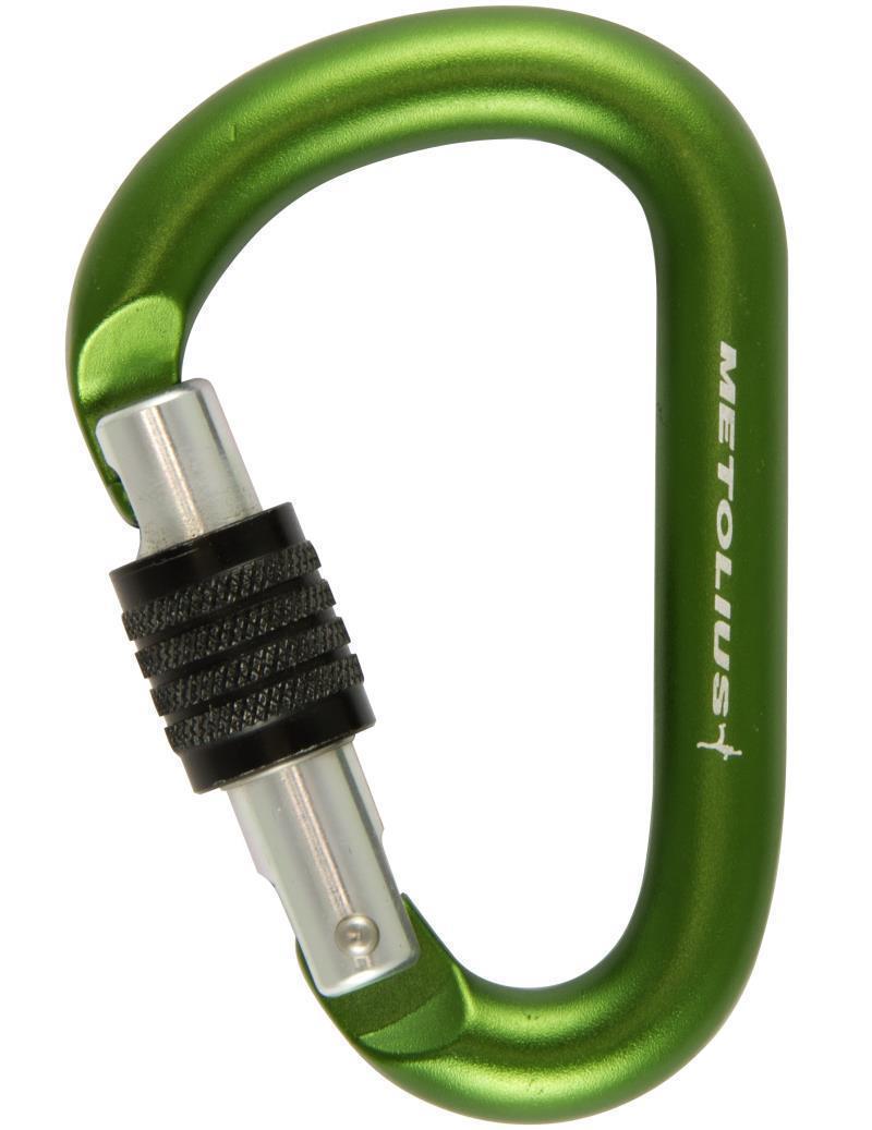 Element Screw Lock Carabiner - Green 2