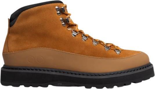 Hiking Core Cap, Suede, Leather Lining - Mens - Cognac 1