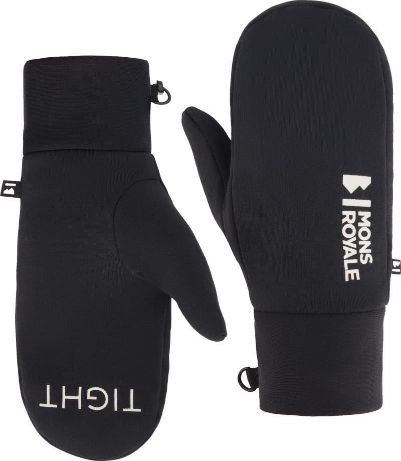 Magnum Merino Fleece Mitts - Black 2