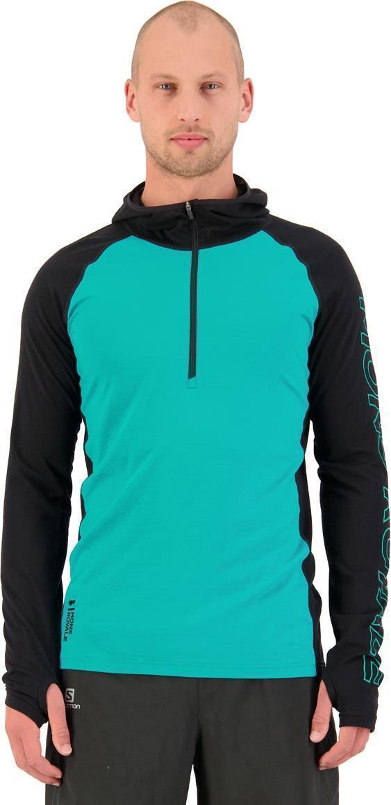 Temple Tech Hood - Mens - Marina / Black 2