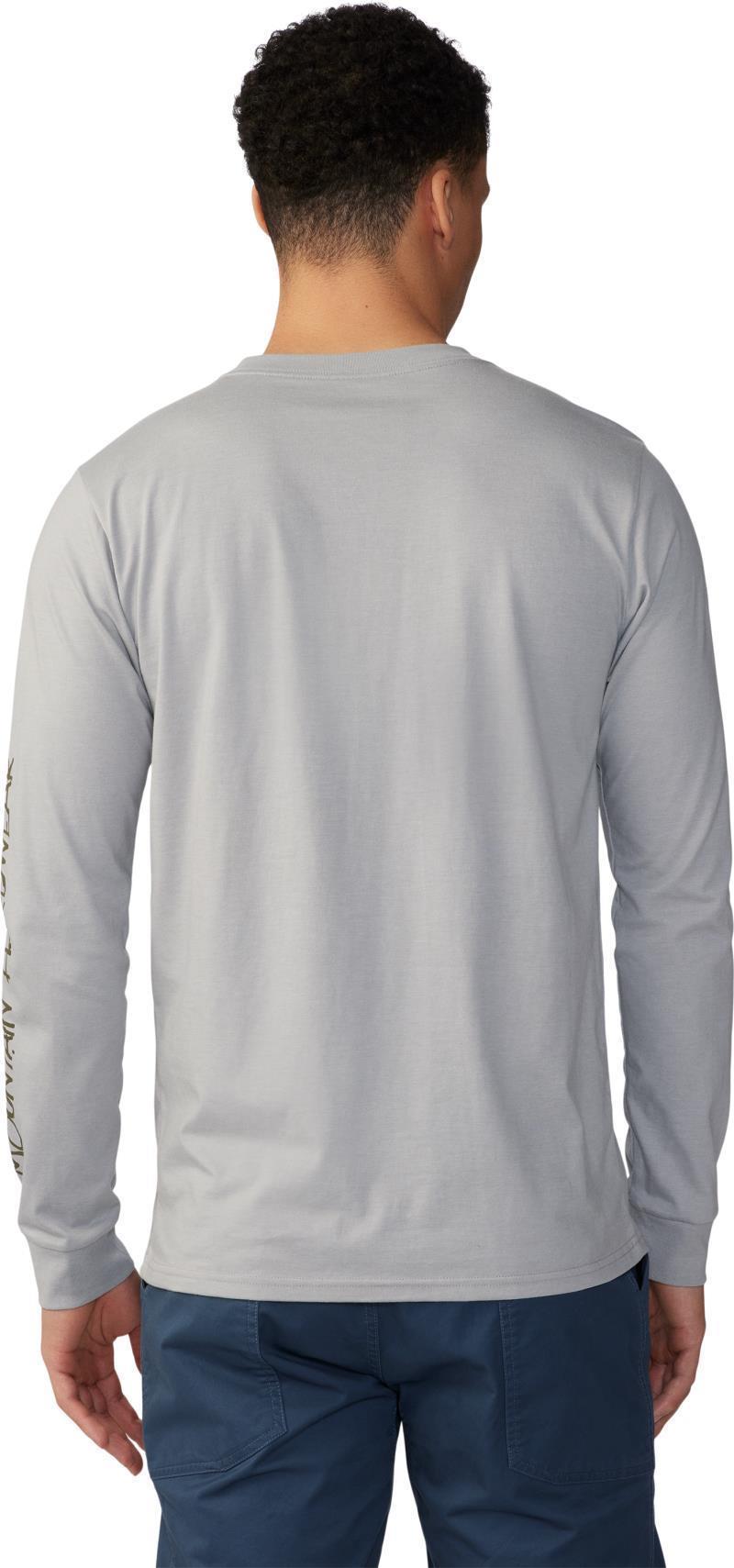 93 Climber LS - Mens - Hardwear Grey Heather 4
