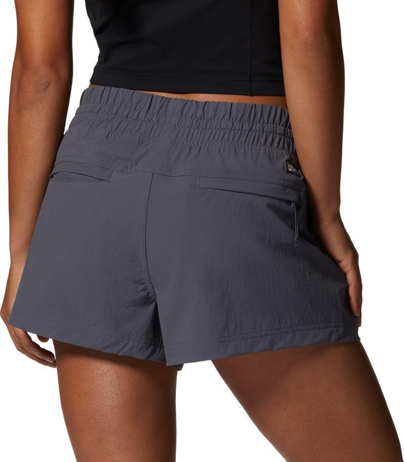 Basswood Pull-On Shorts - Womens - Iron Grey 3