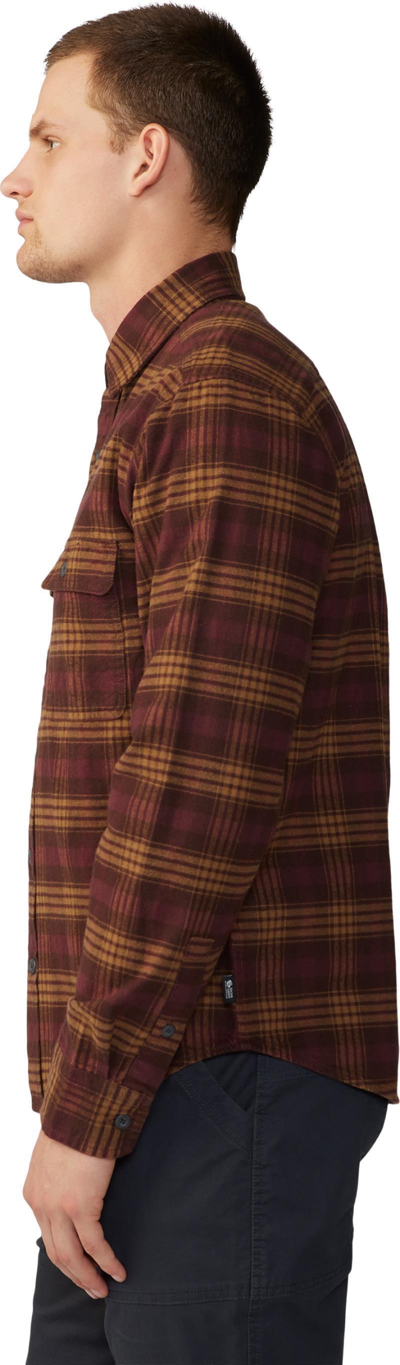 Dusk Creek Flannel LS Shirt - Mens - Washed Raisin Oslo Plaid 3