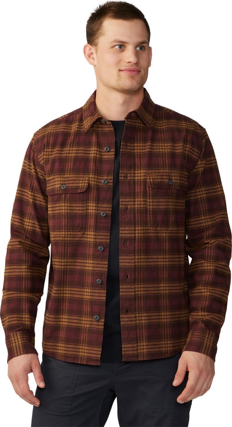 Dusk Creek Flannel LS Shirt - Mens - Washed Raisin Oslo Plaid 5