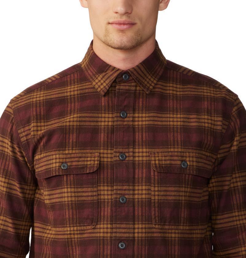 Dusk Creek Flannel LS Shirt - Mens - Washed Raisin Oslo Plaid 6