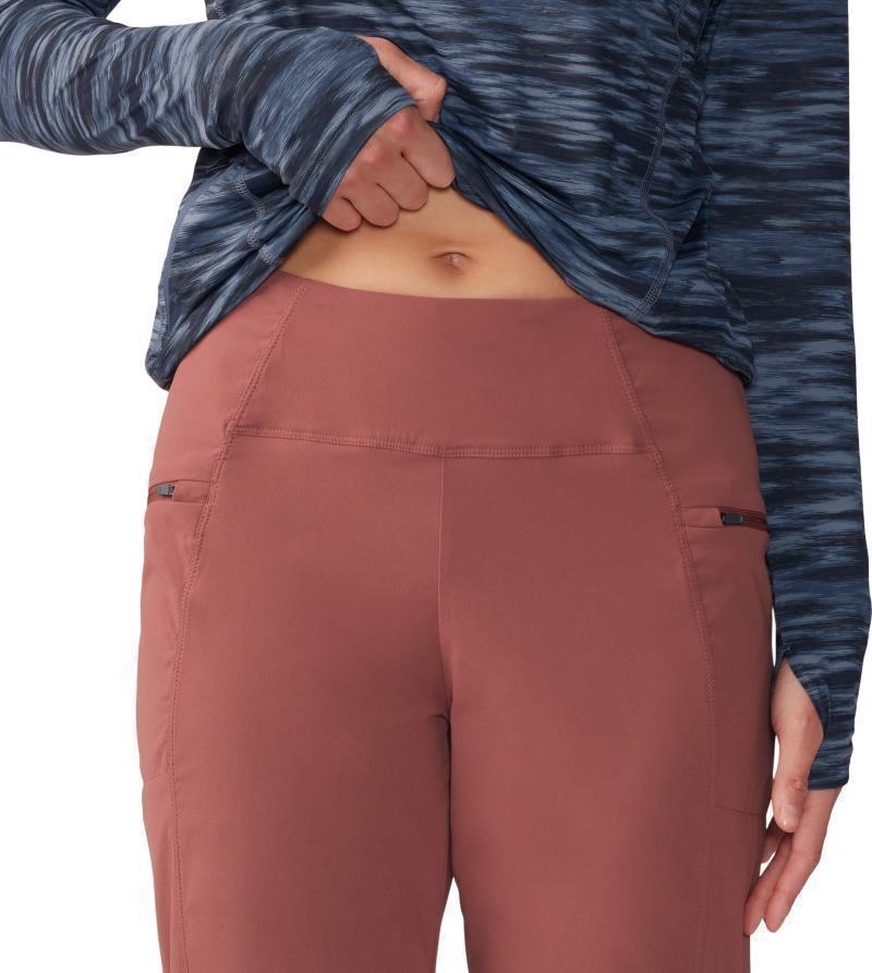 Dynama High Rise Ankle Pants - Womens - Clay Earth 5