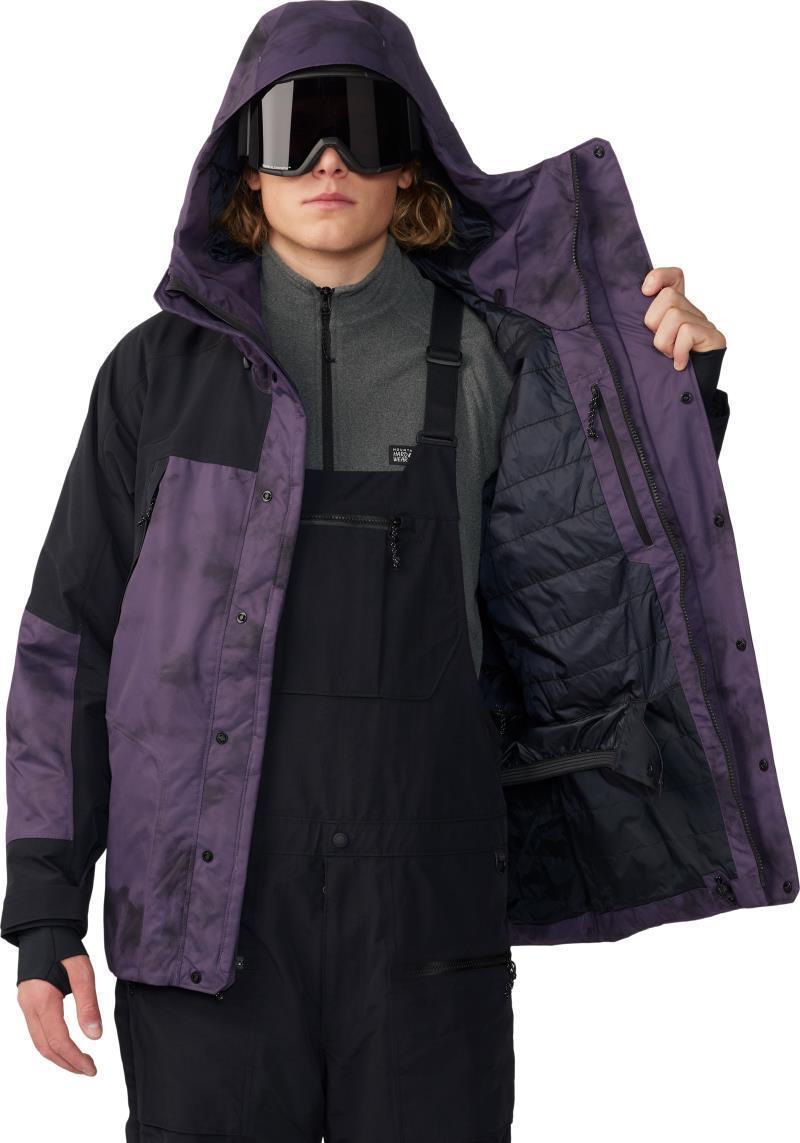 First Tracks Insulated Jacket - Mens - Blurple Ice Dye Print 7