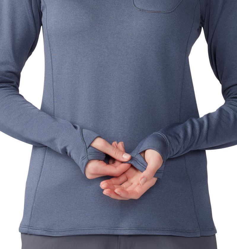 Glacial Trail Pullover Hoody - Womens - Blue Slate 7