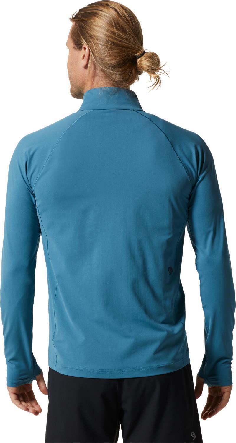 Mountain Stretch Half Zip - Mens - Caspian 3