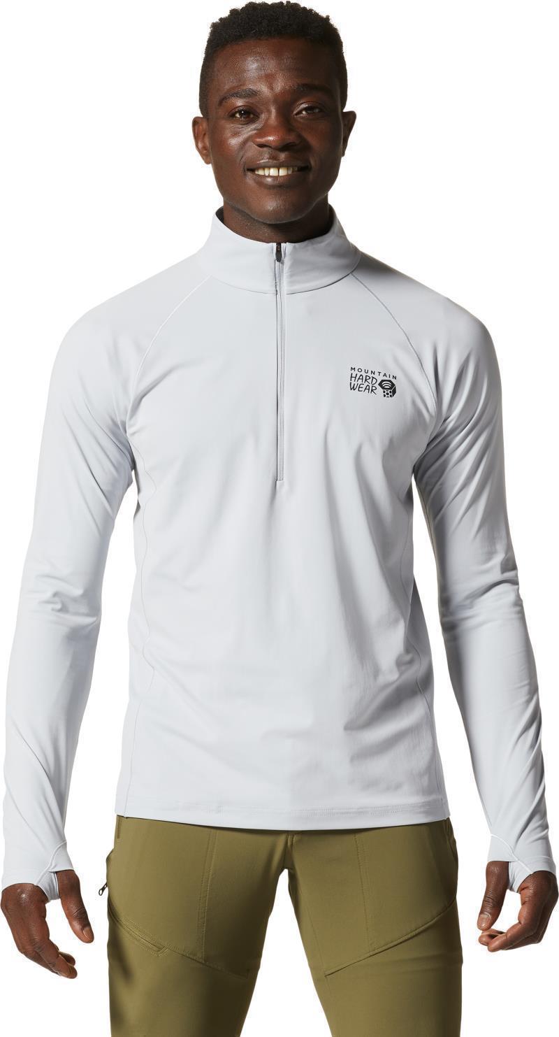 Mountain Stretch Half Zip - Mens - Glacial 1
