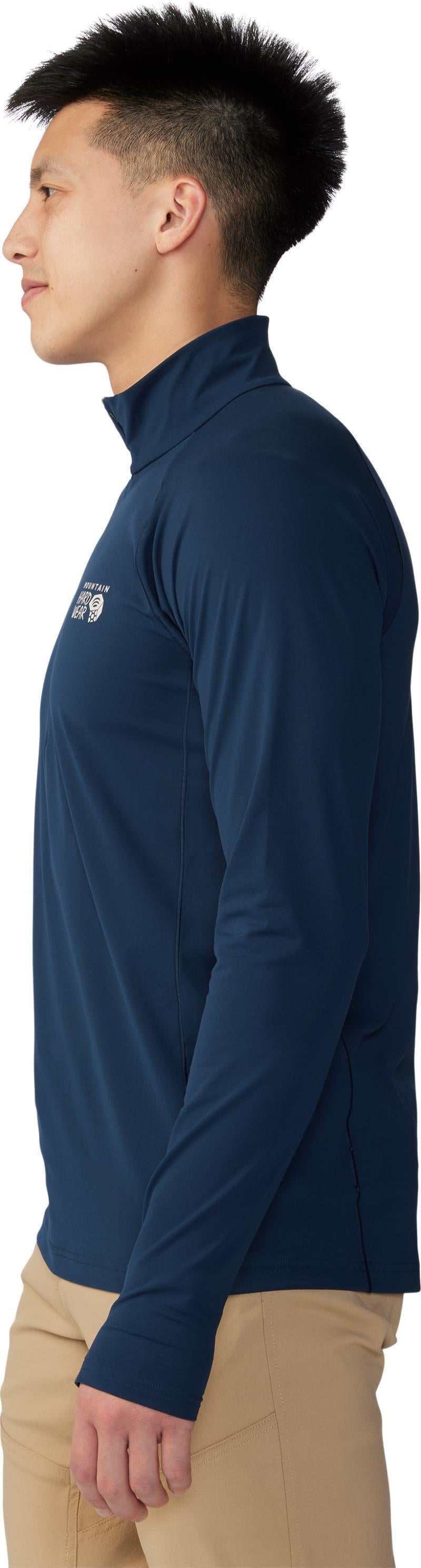 Mountain Stretch Half Zip - Mens - Hardwear Navy 2