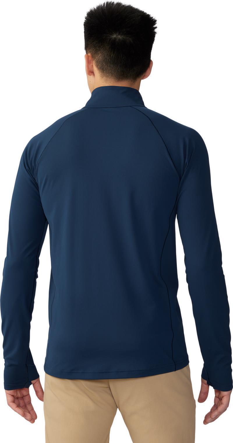 Mountain Stretch Half Zip - Mens - Hardwear Navy 3