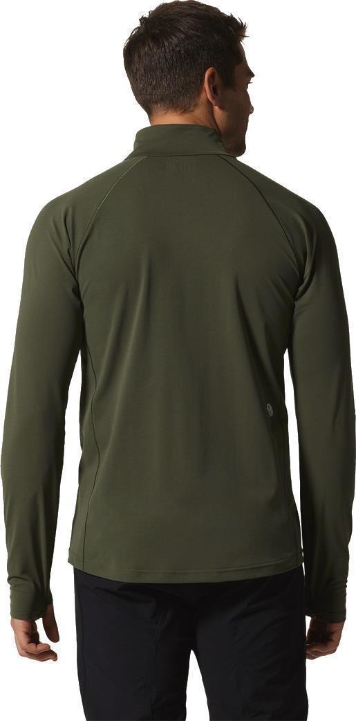 Mountain Stretch Half Zip - Mens - Surplus Green 2