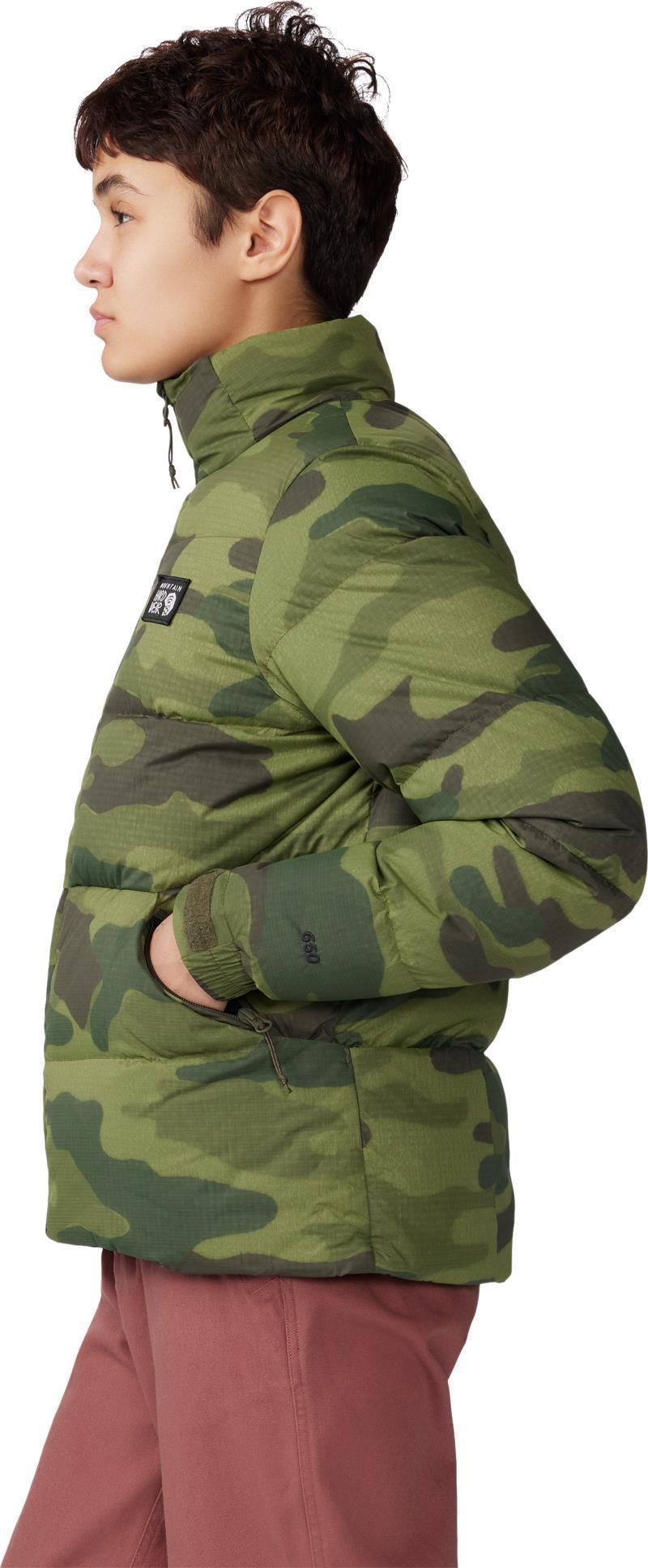 Nevadan Down Jacket - Womens - Dark Pine Camo Print 4