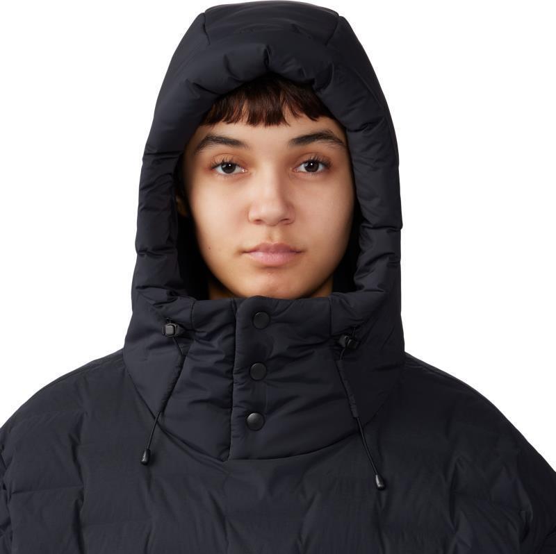 StretchDown Poncho - Black 5