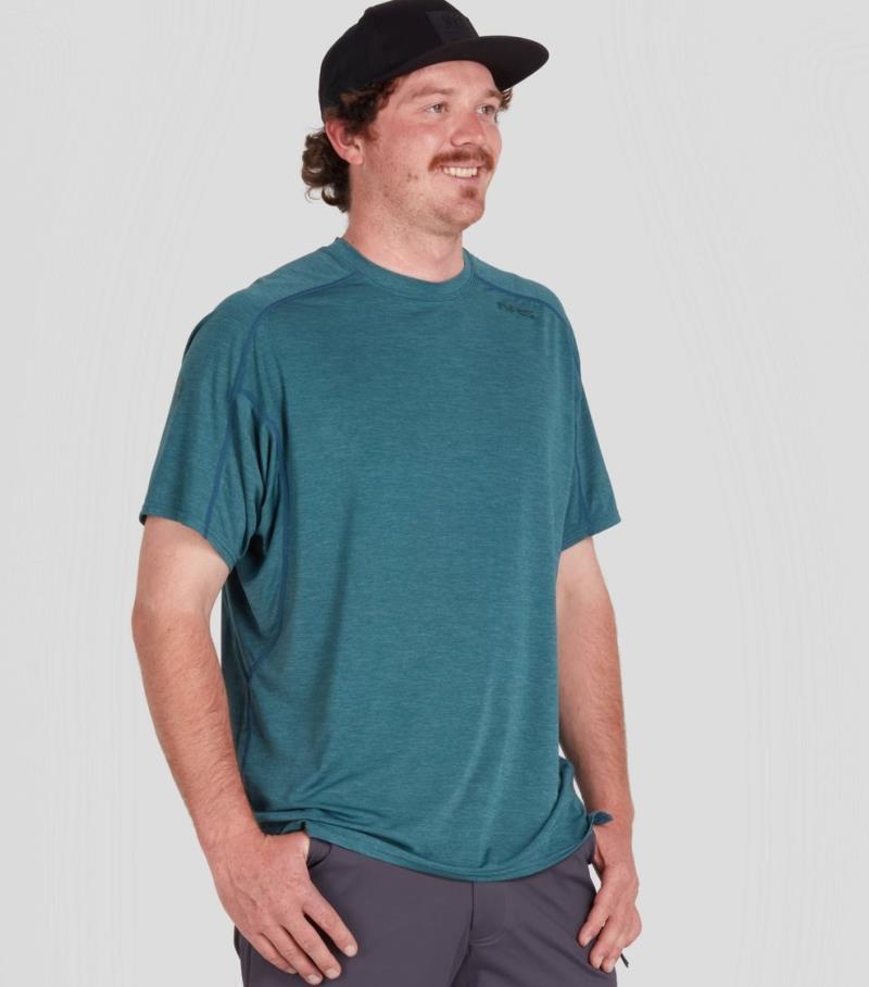 Silkweight SS Shirt - Mens - Mediterranean 3