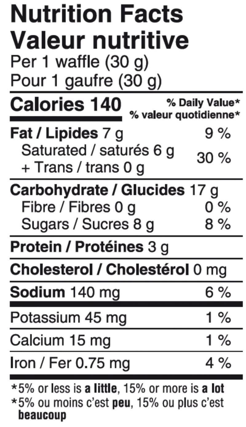 Maple Syrup - Energy Waffle - Not Applicable 2