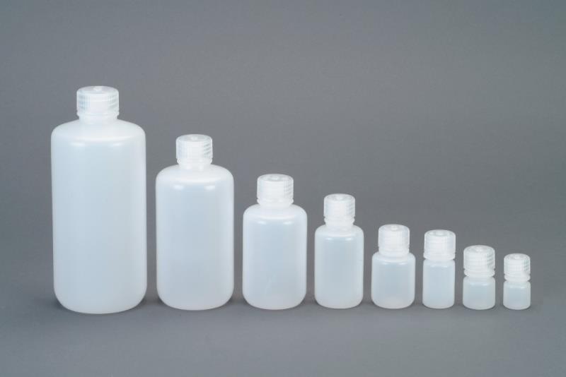 Narrow Mouth Round HDPE Bottle - 8ml / .25oz - Not Applicable 2