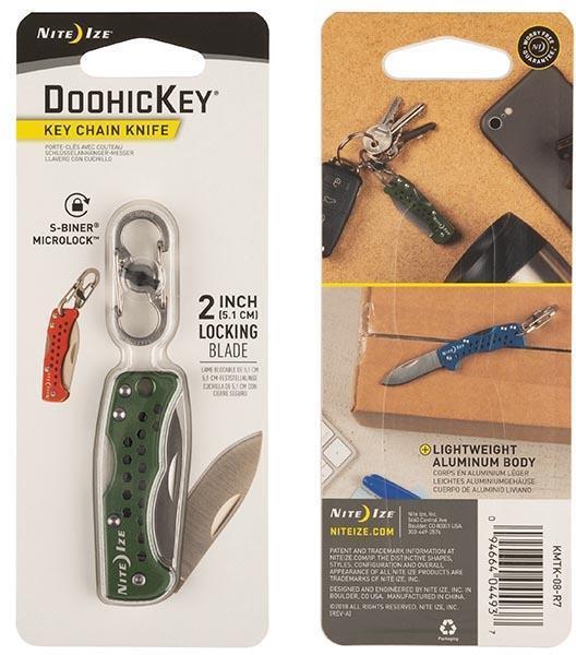 DoohicKey Key Chain Knife - Olive 2