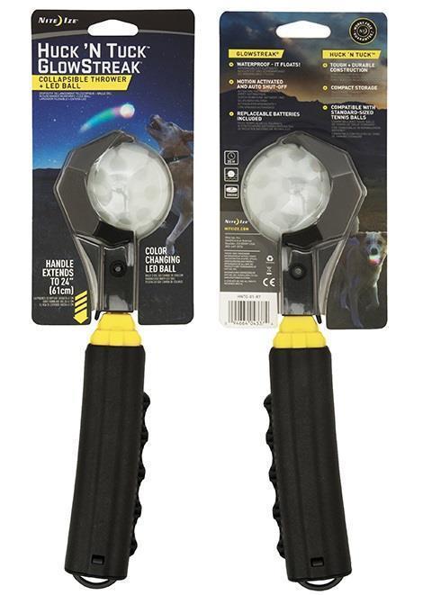 Huck `N Tuck GlowStreak Collapsible Thrower + LED Ball - Not Applicable 4