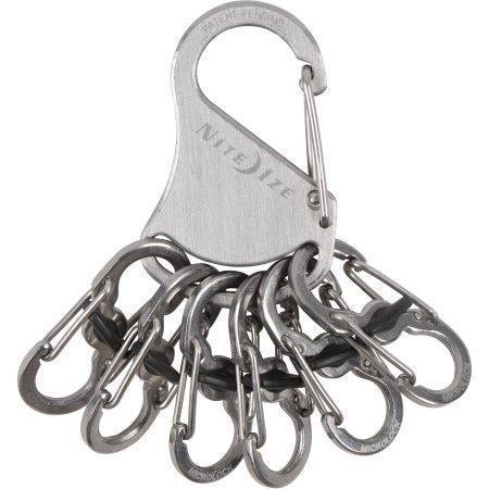 KeyRack Locker Steel S-Biner MicroLock - Stainless - Not Applicable 1