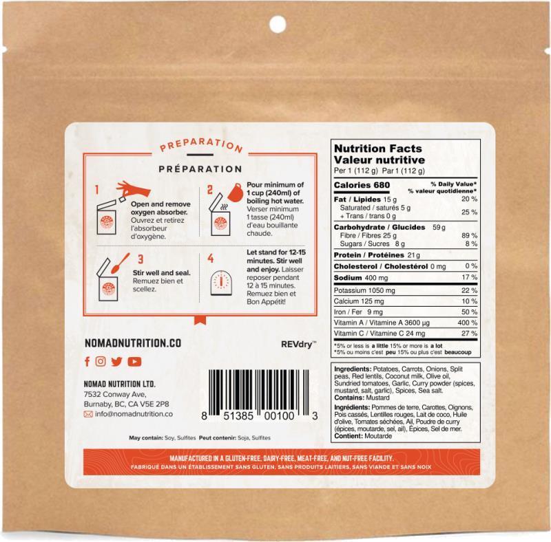 Indian Red Lentil - 112g - Not Applicable 2