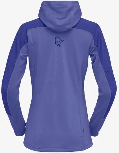Lofoten Thermal Pro Hood - Womens - Violet Storm / Royal Blue 2