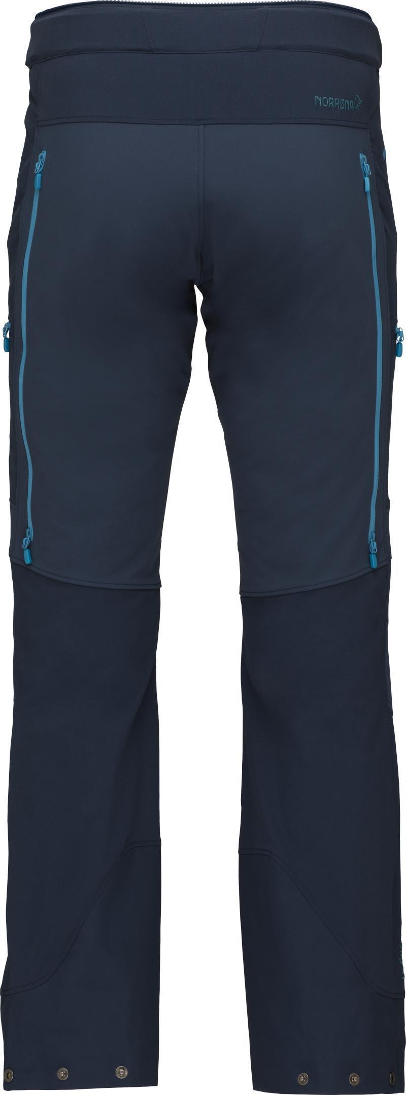 Lyngen Flex1 Pants - Mens - Indigo Night / Hawaiian Surf 2