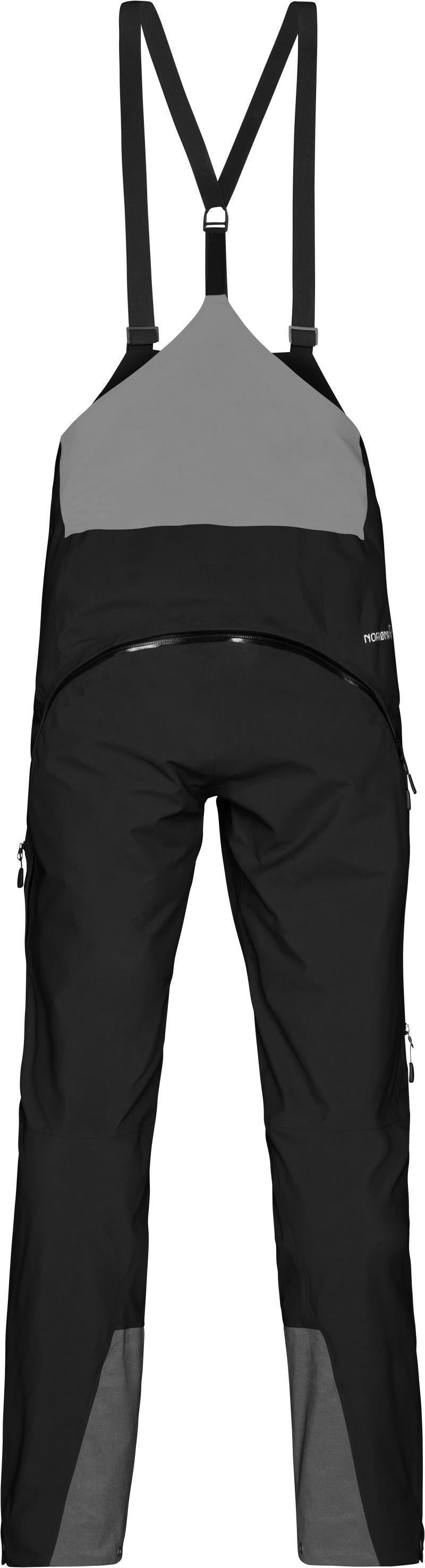 Trollveggen GTX Pro Bib - Mens - Caviar 2
