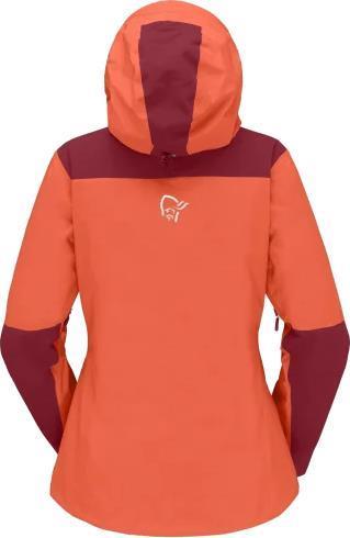 Trollveggen GTX Pro Light Jacket - Womens - Orange Alert 3
