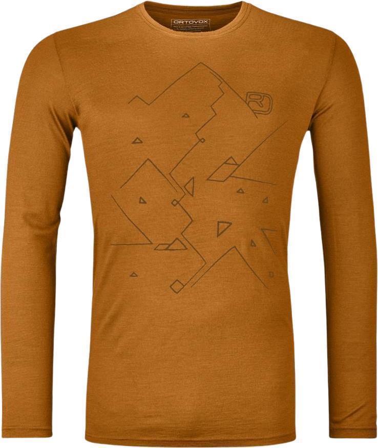 185 Merino Tangram LS - Mens - Sly Fox 1