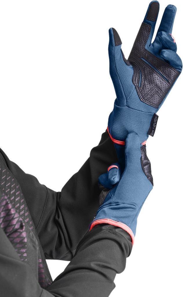 Fleece Light Gloves - Womens - Mountain Blue 2