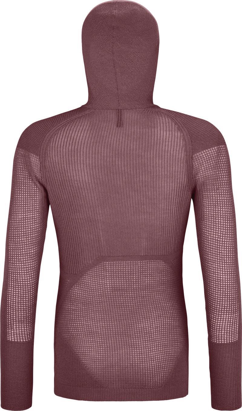 Merino Thermovent Hoody - Womens - Mountain Rose 2