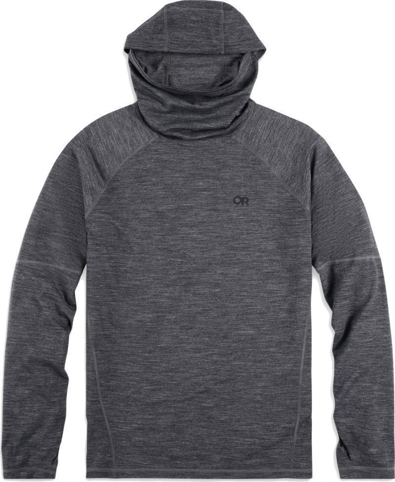 Alpine Onset Merino 150 Hoodie - Mens - Charcoal Heather 1